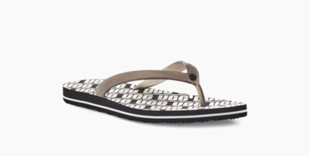 Ugg simi graphic flip flop store